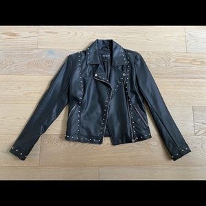 Guess faux leather moto jacket